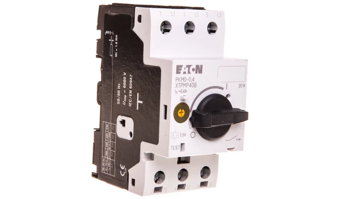 Wyłącznik silnikowy 3P 0,09kW 0,4A PKM0-0,4 072722