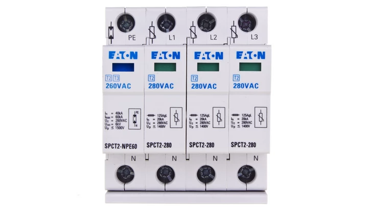 Ogranicznik przepięć Typ T2 3P+NPE 20kA SPCT2-280-3+NPE 167620