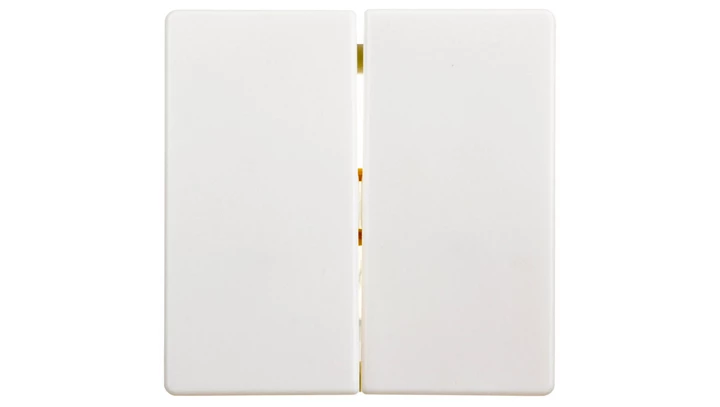 Berker Q.1 Klawisz podwójny do łącznika klawiszowego śnieżnobiały aksamit 16236089