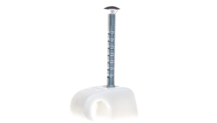 Uchwyt do kabli /4-7mm/ z gwoździem 2x25mm 2025 25 LGR 2228629 /100szt./