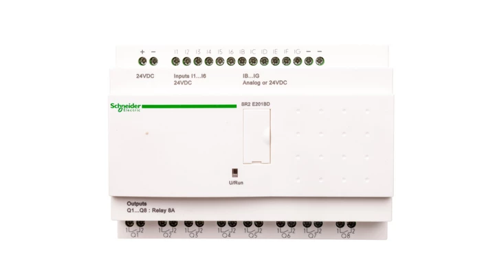 Przekaźnik programowalny kompaktowy 6 wejść/ 8 wyjść 24V DC Zelio Logic SR2E201BD