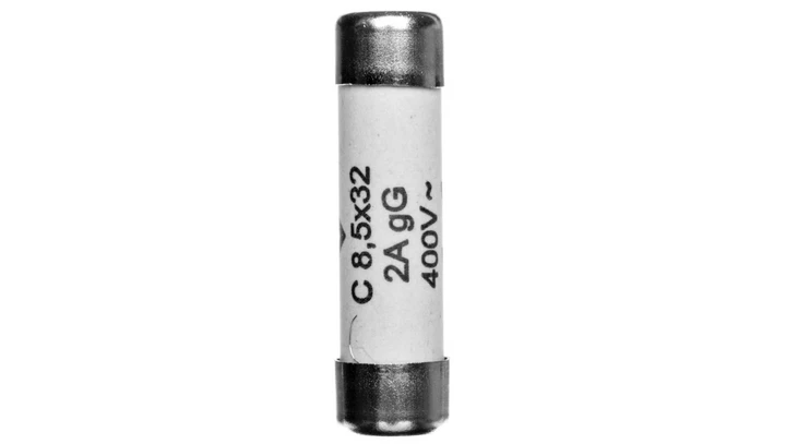 Wkladka bezpiecznikowa cylindryczna C 8,5x32mm 2A 703010020