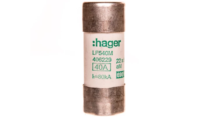 Bezpiecznik cylindryczny 22x58 aM 40A LF540M