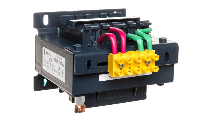 Transformator 1-fazowy bezpieczeństwa TMM 250/A 500/ 24V 10,4A, Ta 40, 16224-9965
