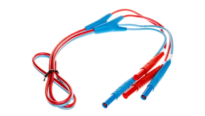 Przewód pomiarowy 1,2 m dwużyłowy U1 I1 (10/25A) WAPRZ1X2DZBB1