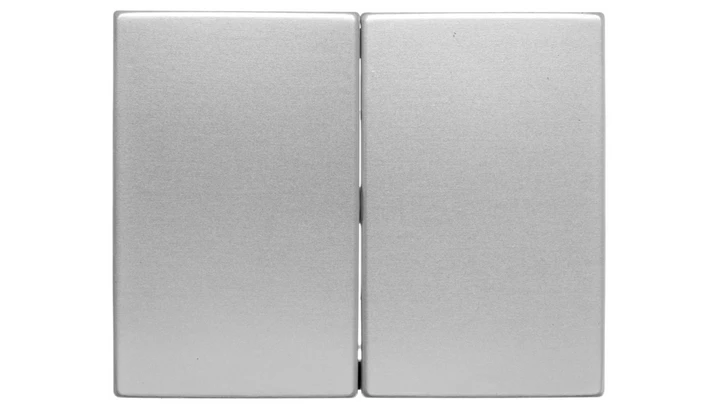 K.5 Klawisze do łącznika 2 klawiszowego aluminium 14357003