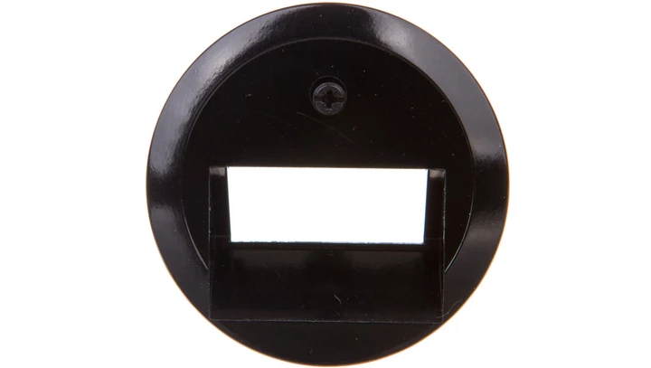 1930 Element centralny do gniazda przyłączeniowego UAE podwójnego czarny 140901