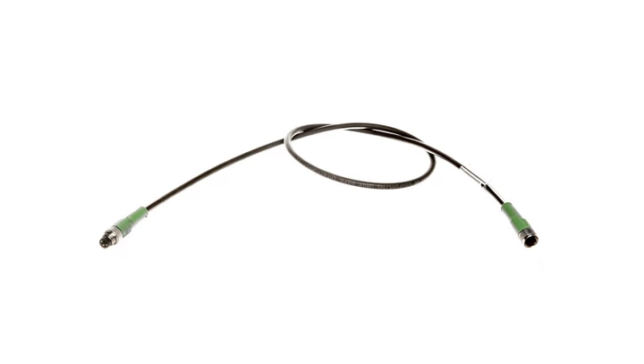 Kabel do czujników 3P 0,6m wtyczka M8 gniazko M8 SAC-3P-M 8MS/6,0-PUR/M 8FS 1681910
