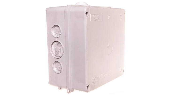 Puszka odgałęźna 5-torowa 25mm2 2 dławice IP20 5273-200