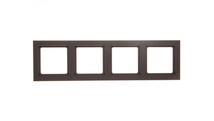 Berker Q.3 Ramka poczwórna uniwersalna antracyt/ aksamit 10146096