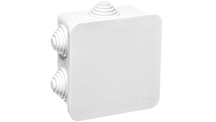 FAST-BOX Puszka hermetyczna n/t 76x76x40mm pusta IP55 biała 0242-10