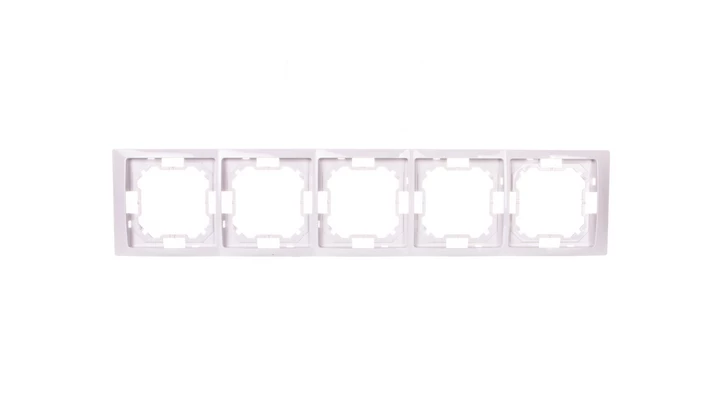 Simon Basic Neos Ramka pięciokrotna biała BMRC5/11