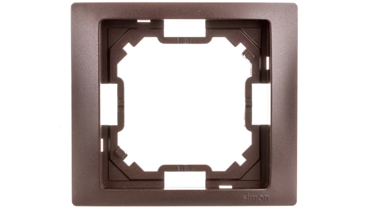 Simon Basic Neos Ramka pojedyncza czekoladowy BMRC1/47