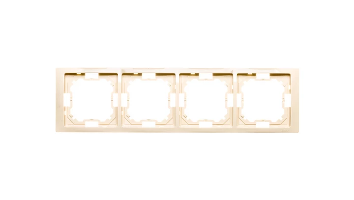 Simon Basic Neos Ramka poczwórna beżowy BMRC4/12