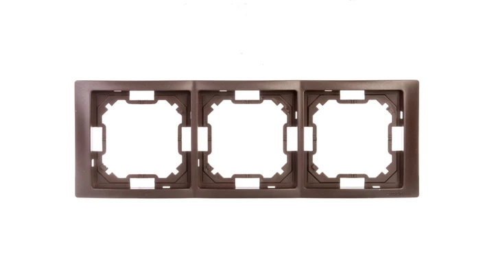 Simon Basic Neos Ramka potrójna czekoladowy BMRC3/47