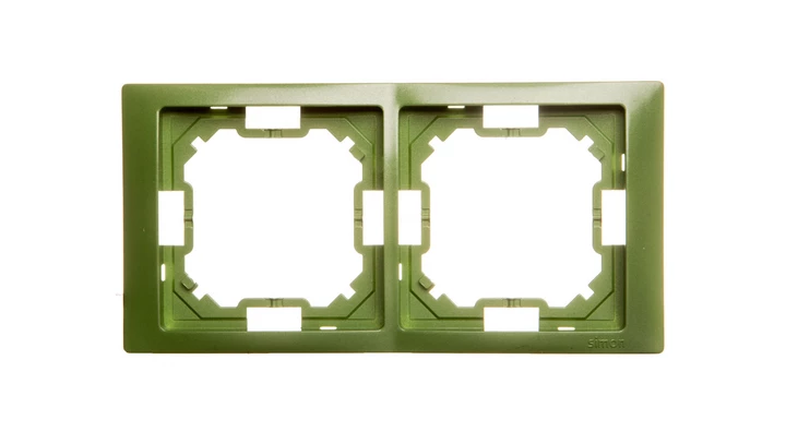 Simon Basic Neos Ramka podwójna miętowy BMRC2/032