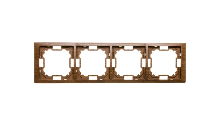 Simon Basic Neos Ramka poczwórna dębowy BMRC4/051