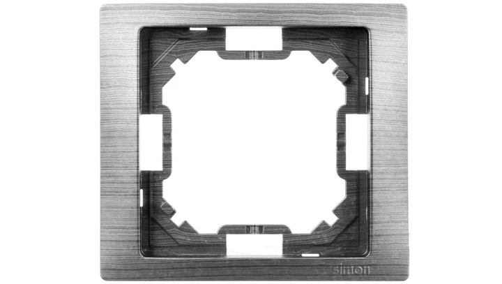 Simon Basic Neos Ramka pojedyncza tytanowy BMRC1/052