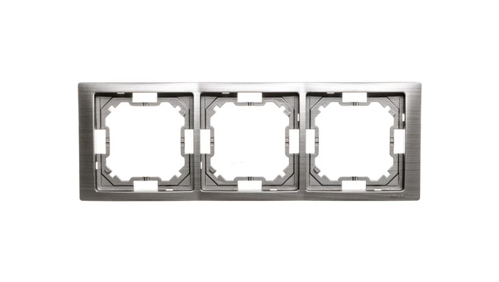 Simon Basic Neos Ramka potrójna tytanowy BMRC3/052