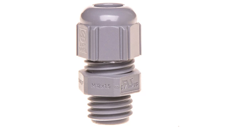 Dławnica kablowa poliamidowa M12 IP68 SKINTOP STR-M 12x1,5 ciemnoszara 53111100