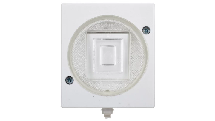 LAMBDA Łącznik hermetyczny pojedynczy IP44 biały ŁNH-1L/00