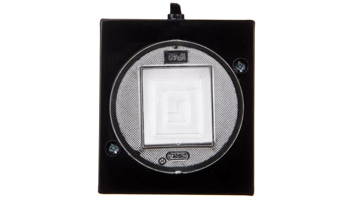 LAMBDA Łącznik hermetyczny schodowy IP44 czarny ŁNH-3LC/25