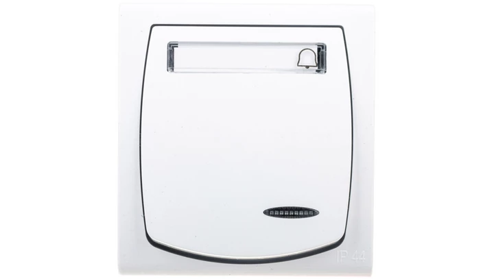 MADERA Przycisk hermetyczny /dzwonek/ z podświetleniem IP44biały ŁNH-6NS/00