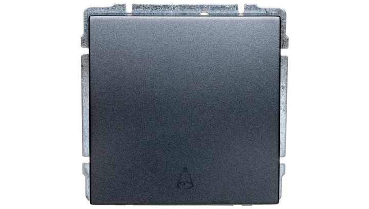 KOS66 Przycisk /dzwonek/ grafit 666014