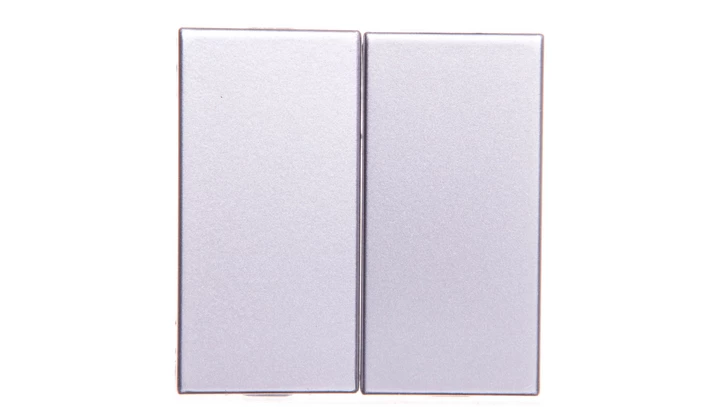 VENA Klawisz podwójny 2szt. 22,5x45 aluminium 514080