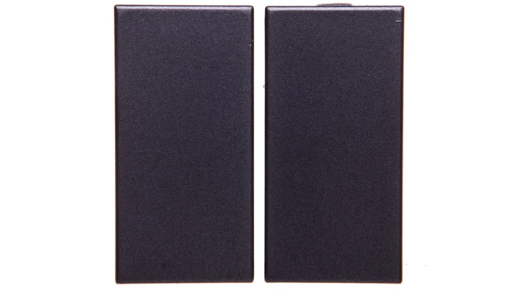 KOS66 Klawisz podwójny 2szt. 22,5x45 grafit 666080