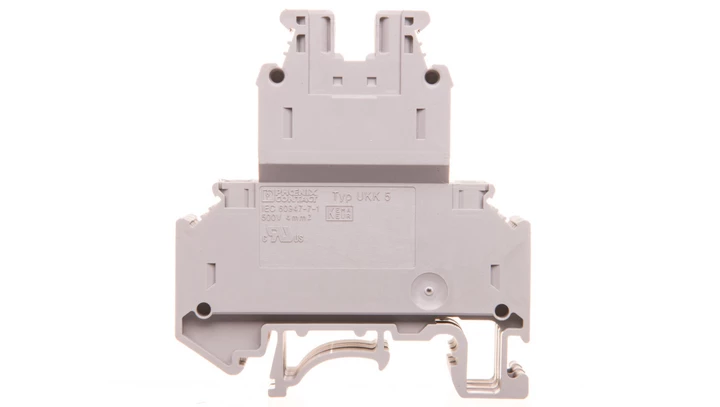 Złączka szynowa 2-piętrowa 0,2-4mm2 szara UKK 5 2774017 /50szt./