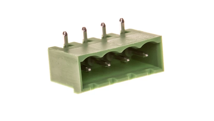 Gniazdo pinowe 4P 320V 12A zielone MSTBA 2,5/ 4-G 1757491 /250szt./