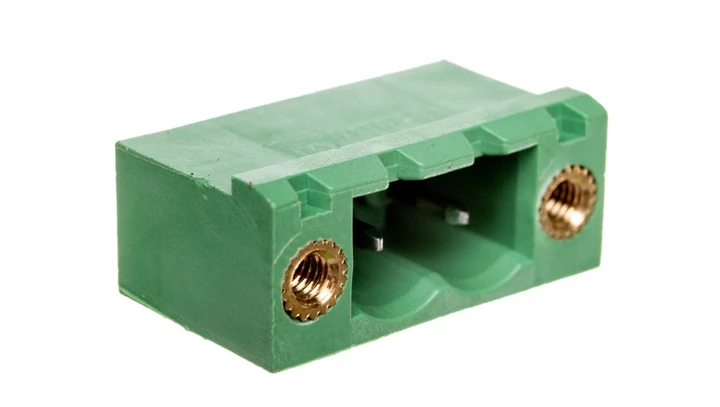 Gniazdo pinowe 2P 320V 12A zielone MSTBV 2,5/ 2-GF-5,08 1777073 /250szt./