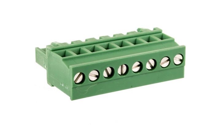 Wtyk śrubowy do płytek drukowanych 8P zielony MVSTBR 2,5/ 8-ST 1792074 /50szt./