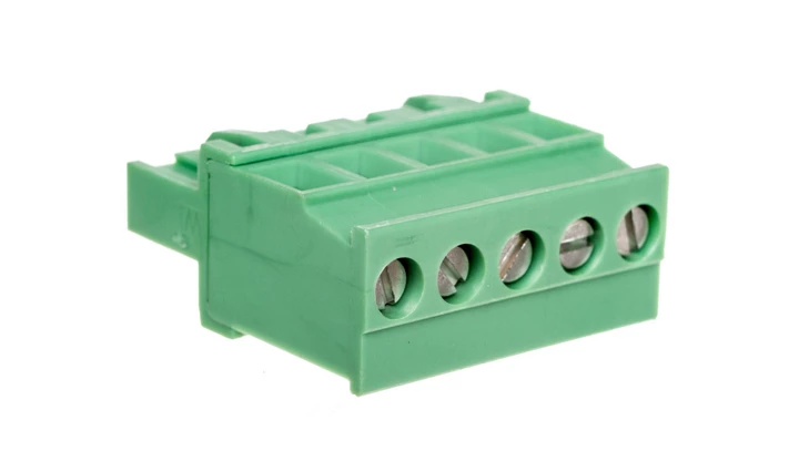 Wtyk śrubowy do płytek drukowanych 5P zielony MVSTBR 2,5/ 5-ST-5,08 1792278 /100szt./