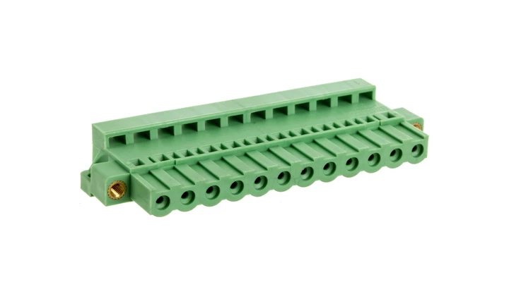 Wtyk zaciskowy do płytek drukowanych 12P zielony MSTBC 2,5/12-STZFD-5,08 1809378 /50szt./
