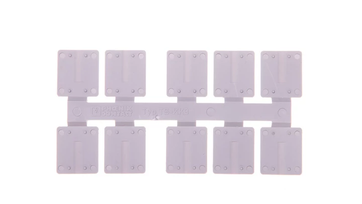 Ścianka rozdzielająca do złączek szynowych 14x16mm szara TS-KK 3 2770215 /50szt./