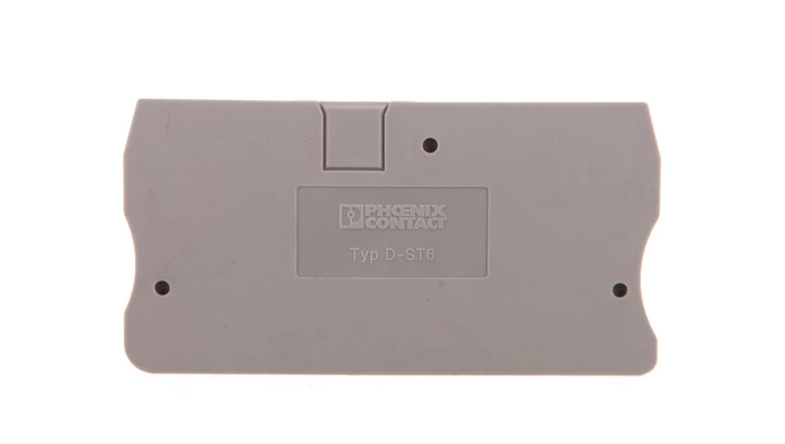 Ścianka końcowa 69,5x2,2x36mm szara D-ST 6 3030433