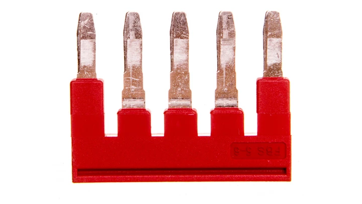 Mostek wtykany 5-biegunowy 6,2mm czerowny FBS 5-6 3030349 /50szt./