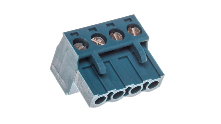 Wtyk śrubowy do płytek drukowanych 4P niebieski MSTBT 2,5/ 4-ST BU 1878040 /50szt./