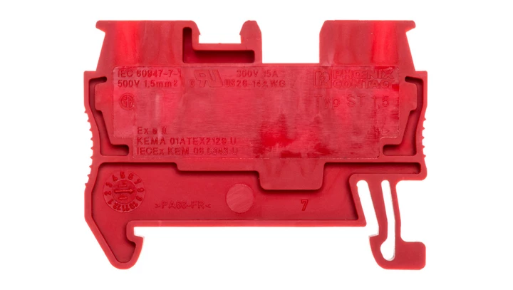 Złączka szynowa 2-przewodowa 0,08-1,5mm2 szara ST 1,5 RD 3037038 /50szt./