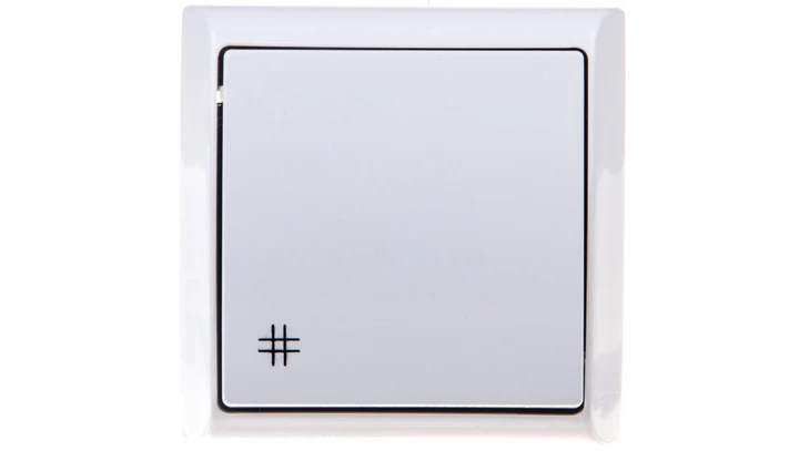 BIS Łącznik krzyżowy biały ŁN-4B/00