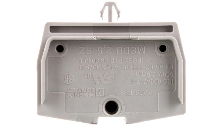 Złączka przelotowa 2,5mm2 szara MSDB 2,5-RZ 3244339 /50szt./