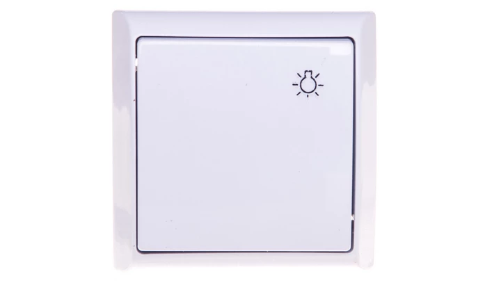 BIS Przycisk /światło/ biały ŁN-5B/00