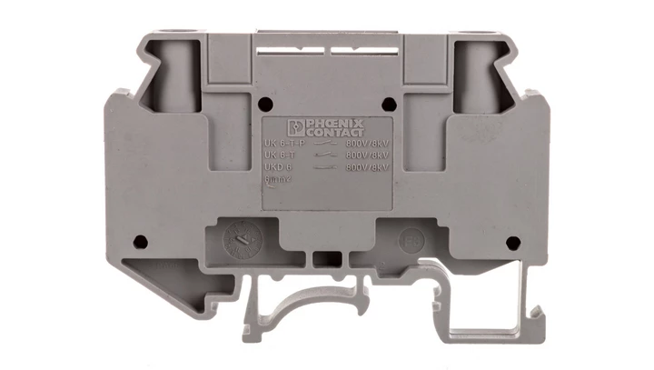 Złączka szynowa rozłączalna 10mm2 szara UK 6-T-P 3072800 /50szt./