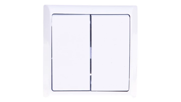 BIS Łącznik świecznikowy biały ŁN-2B/00