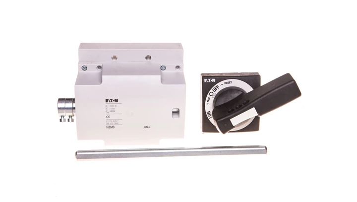 Napęd drzwiowy boczny lewa strona czarny NZM3-XS-L 266643