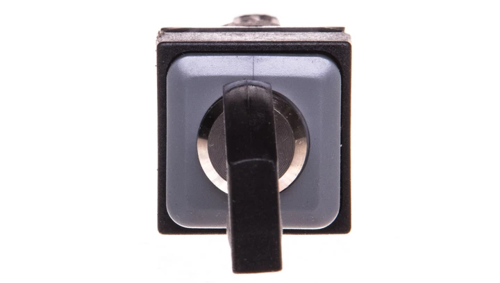 Napęd przełącznika 2 położeniowego z kluczykiem czarny bez samopowrotu Q18S1R 038805