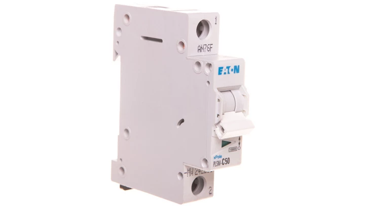 Wyłącznik nadprądowy 1P C 50A 10kA AC PLSM-C50-MW 242211