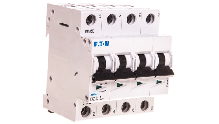 Wyłącznik nadprądowy 4P C 13A 15kA AC FAZ C13/4 279059